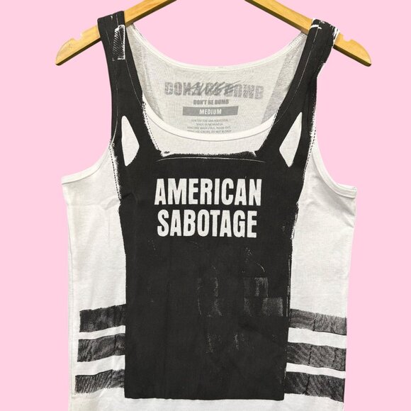 ASAP Rocky x AWGE American Sabotage BV Dont Be Dumb Tank M - Picture 2 of 4
